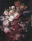 Vase with Flowers by Jan Van Huysum